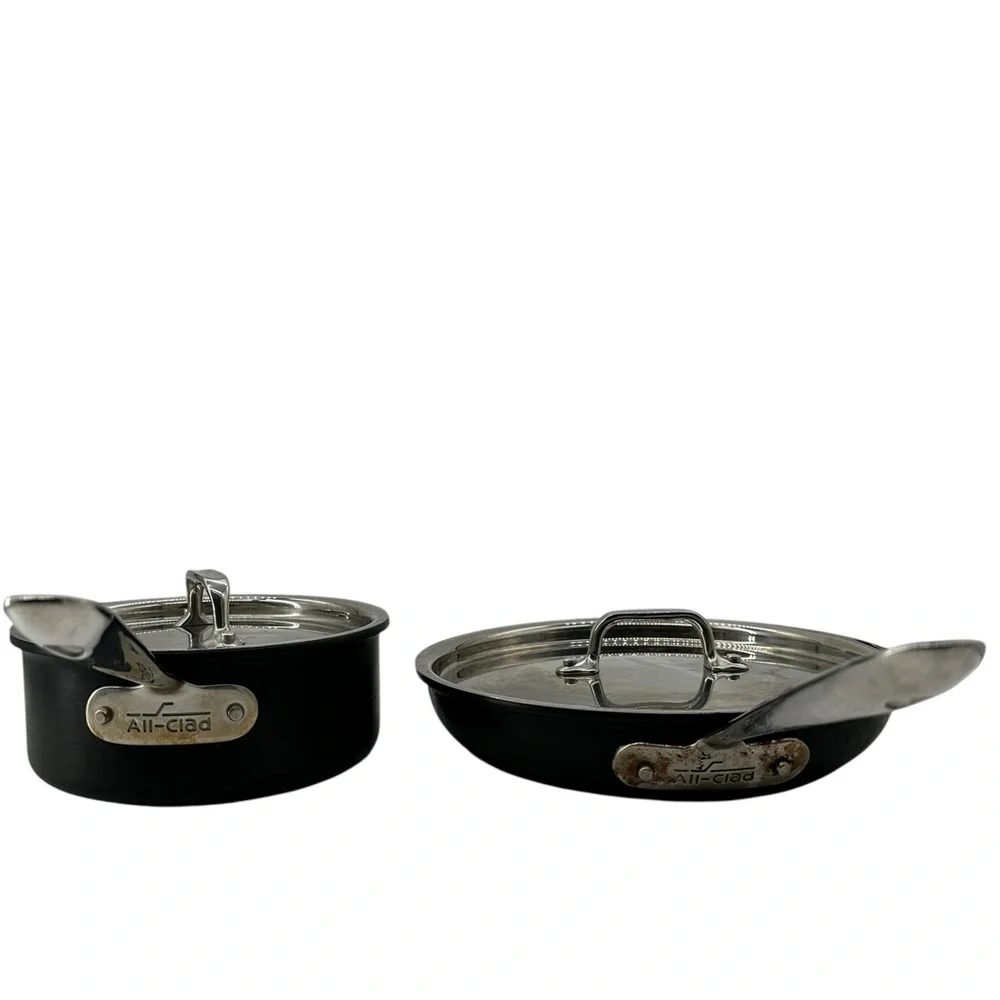 All-Clad Induction-Ready Nonstick Set - 2qt Saucepan & 10